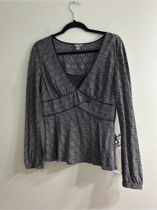 Ann Taylor Tops - Vintage Ann Taylor silk Y2K top long sleeve
